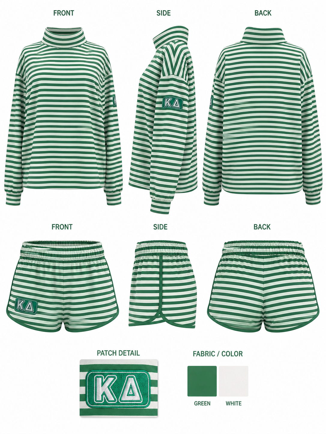 Kappa Delta Exclusive Mock Neck Set