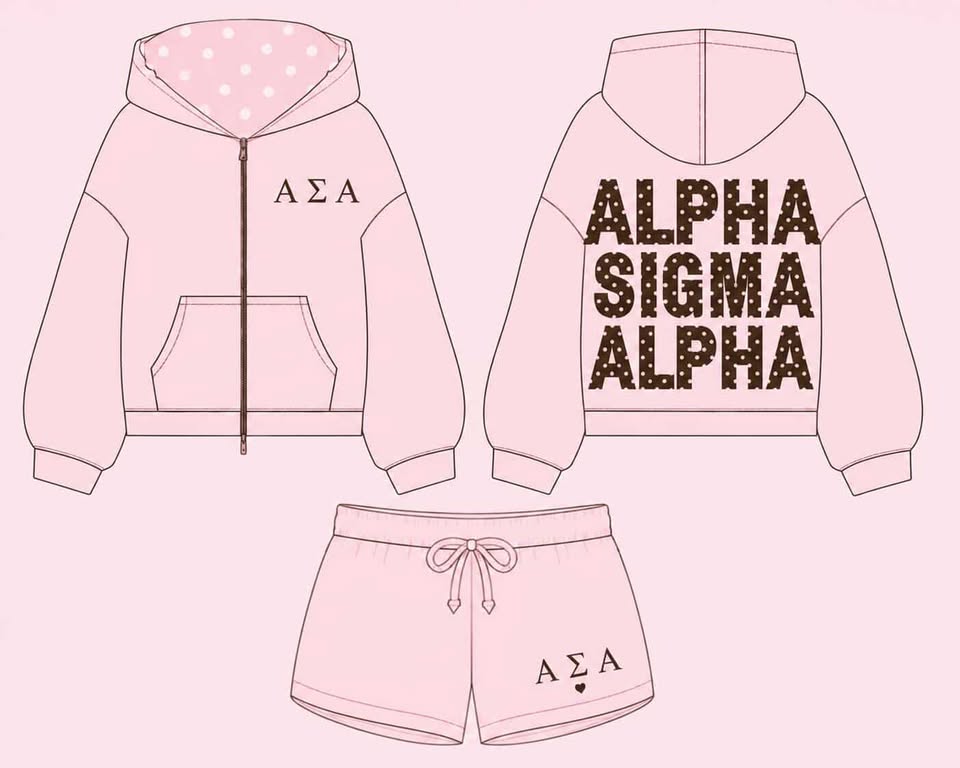 Central Michigan University Alpha Sigma Alpha Premium Sets