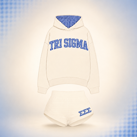 Premium Tri Sigma Marist Gingham Sets