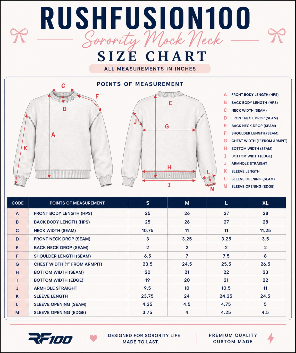 Premium Case Western Kappa Alpha Theta Mock Neck Sets