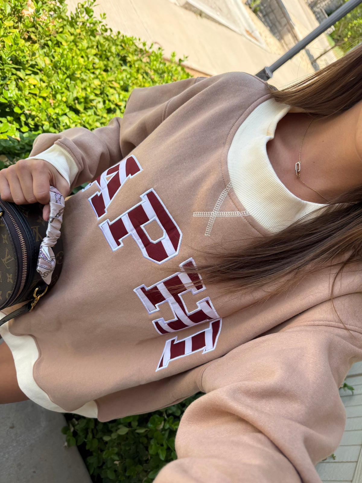 Premium Mizzou Alpha Phi Mock Neck
