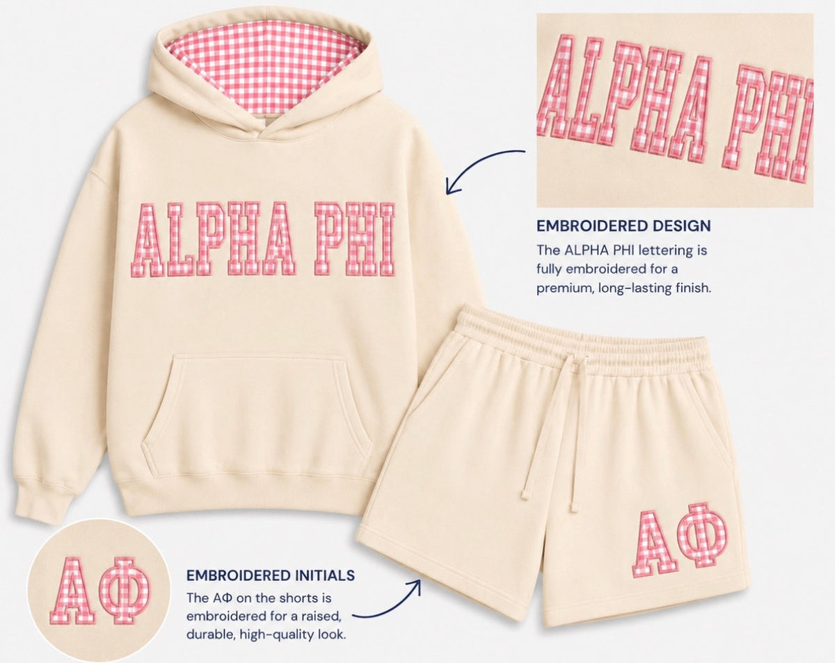 Alpha Phi Arkansas Premium Embroidery Sets