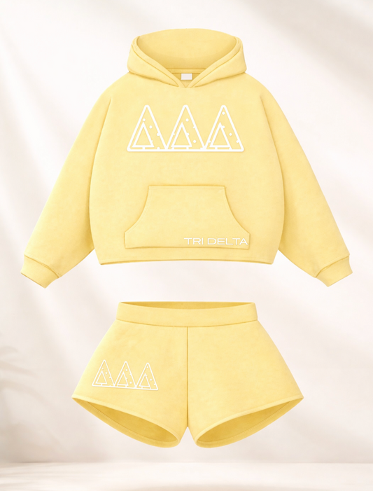 Premium Embroidery Tri Delta North Dakota State Spring Sets