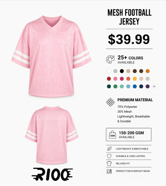 Mesh Football Jerseys