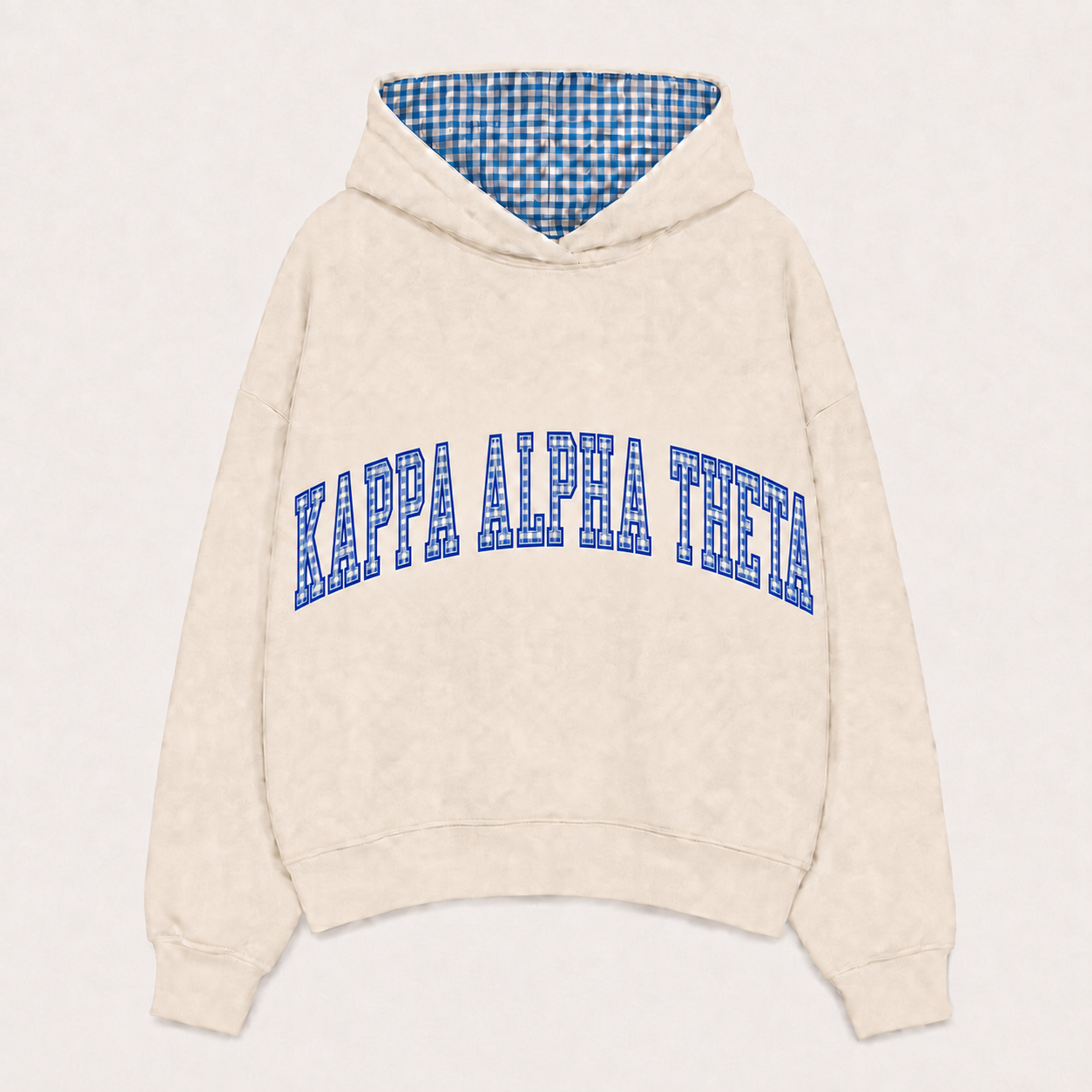 Kappa Alpha Theta Gingham Hoodie