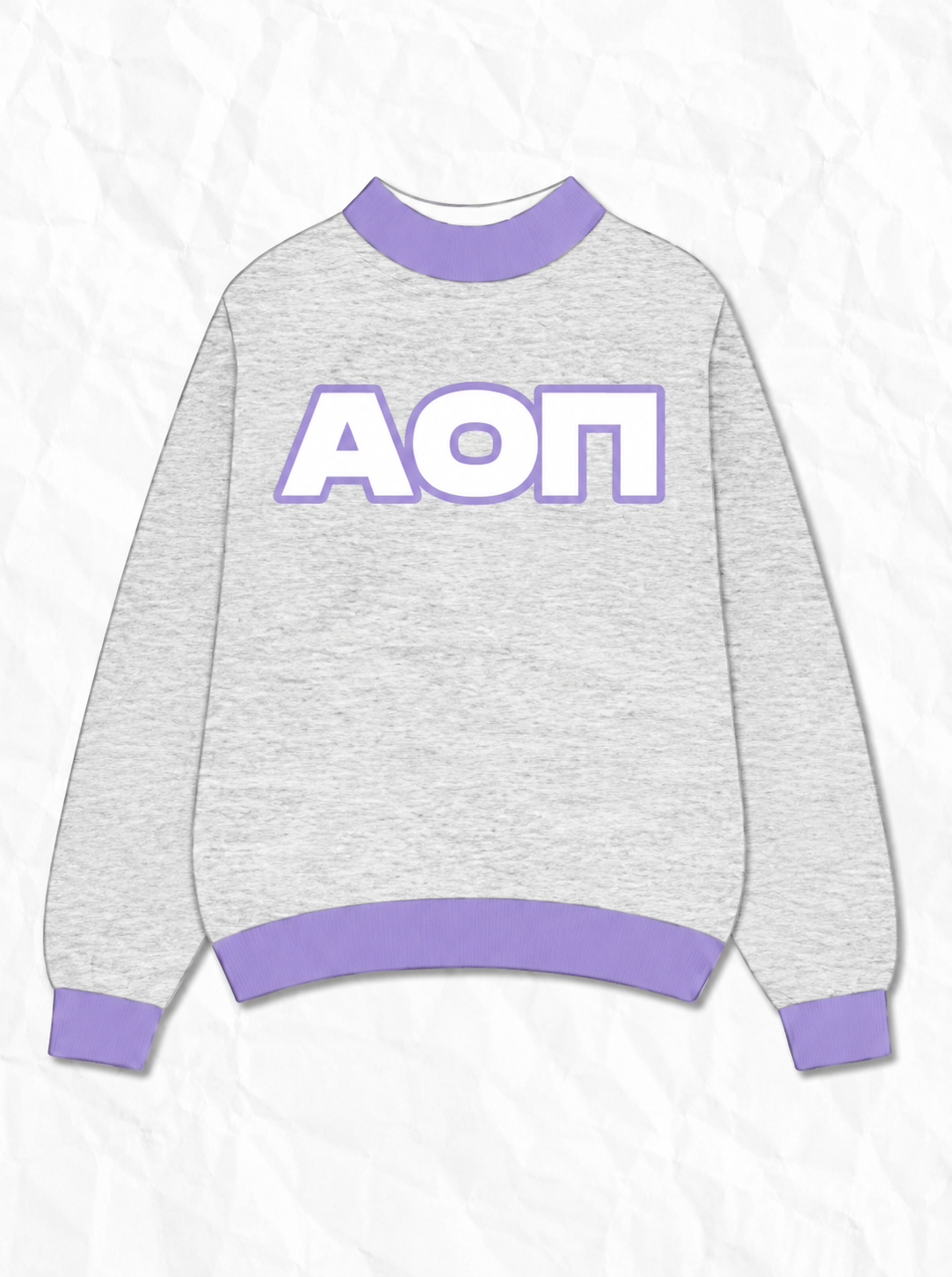Premium Alpha Omicron Pi Missouri State Mock Neck Sets