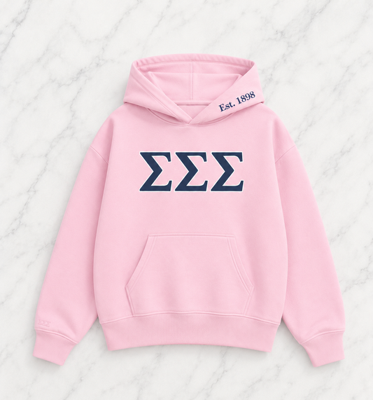 Longwood Tri Sigma Premium Hoodie