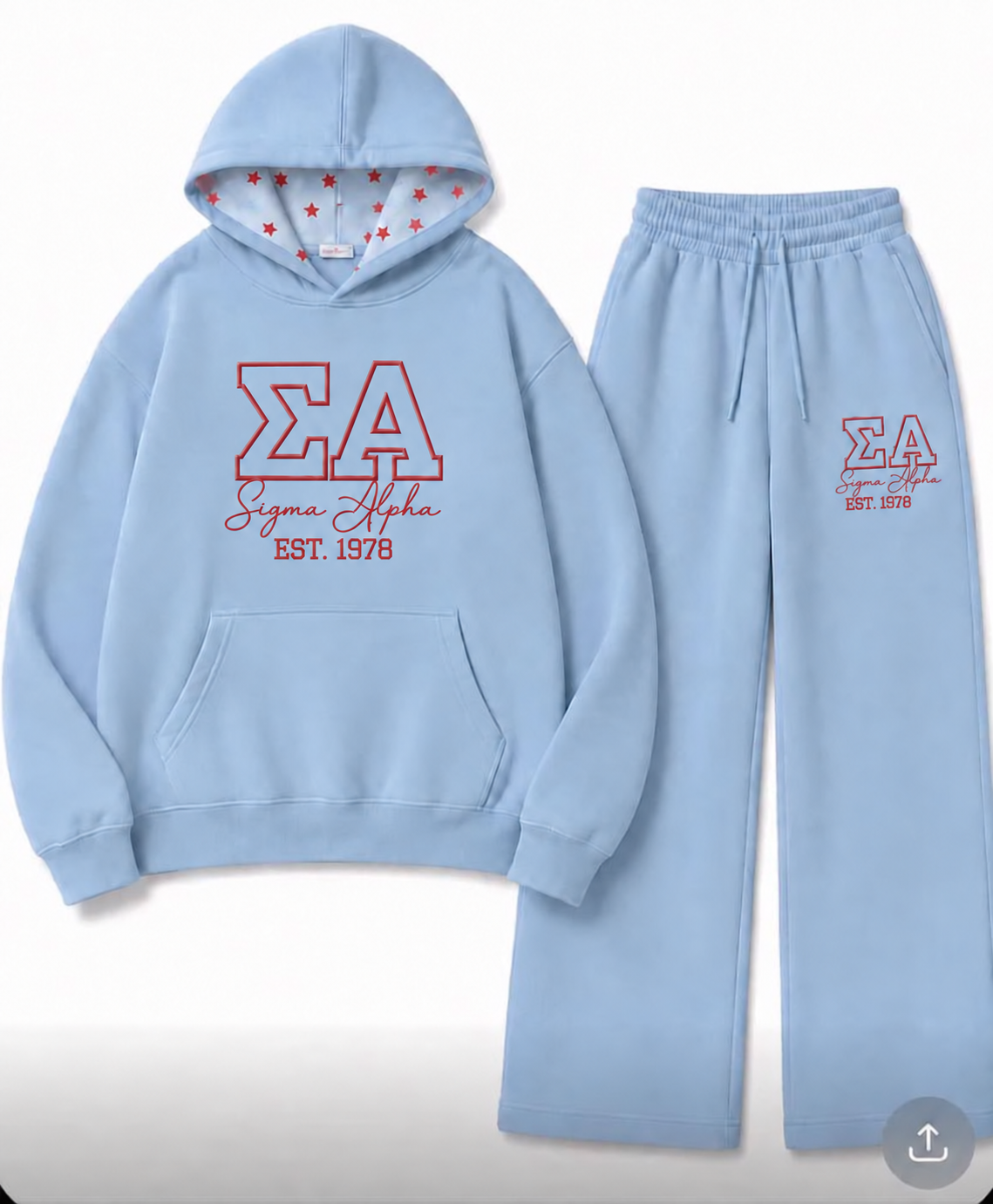 SIUC Sigma Alpha Premium Embroidery Sets