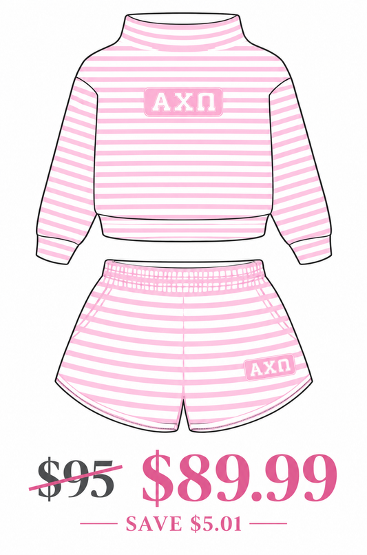 Alpha Chi Omega Augusta University Embroidery Premium Sets