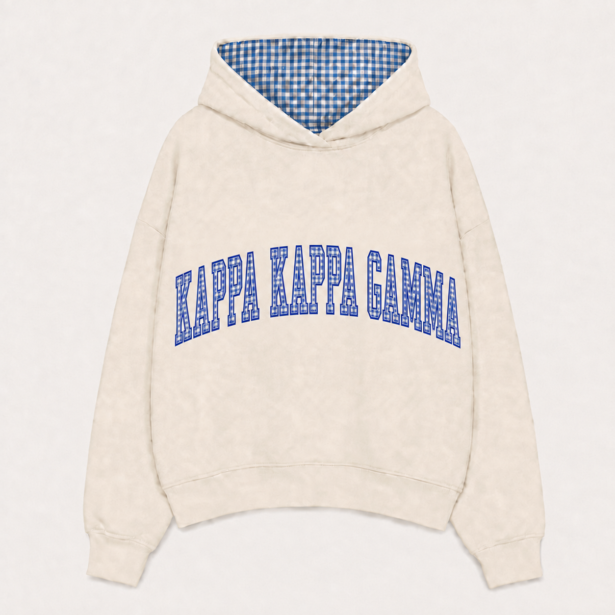Kappa Kappa Gamma Gingham Hoodie