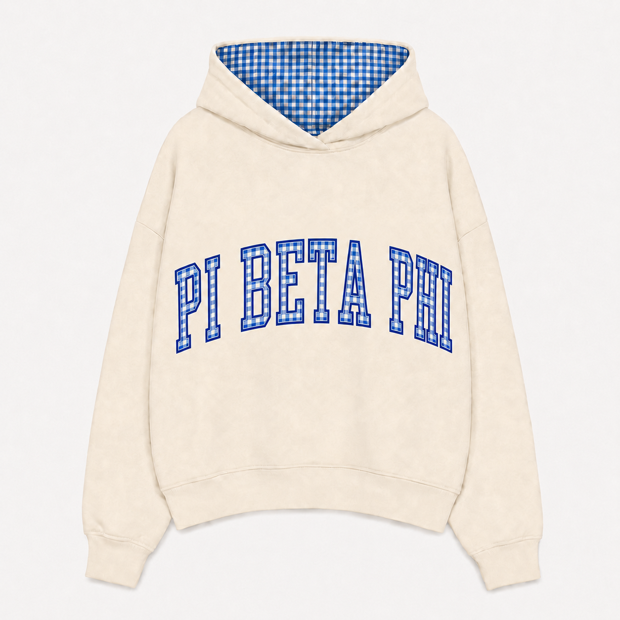 Pi Beta Phi Gingham Hoodie